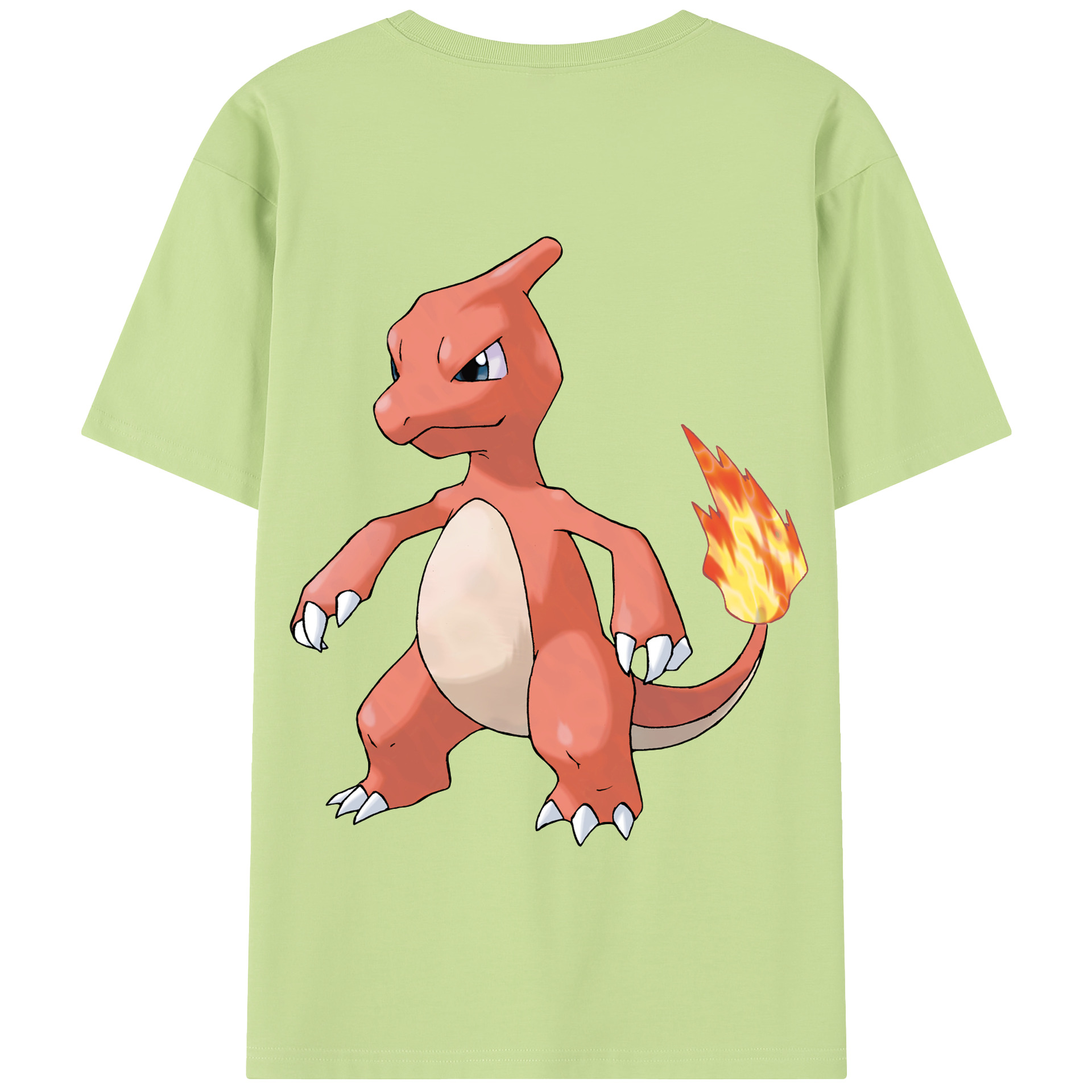 （画像用） ポケットモンスター Pokémon 綿100％半袖Tシャツ（背面プリント）